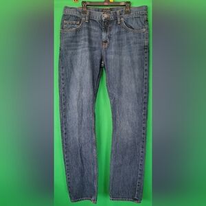 Banana Republic Mens Vintage Straight Leg Jeans Size 33x34 Marea Wash